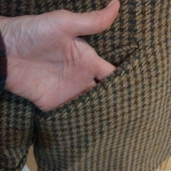 Ralph Lauren rugby wool tweed blazer, vintage size 8